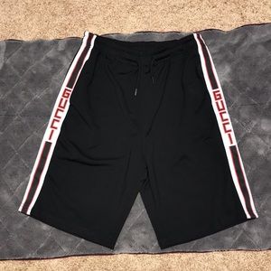 BEAUTIFUL!  Gucci Technical Jersey Shorts!